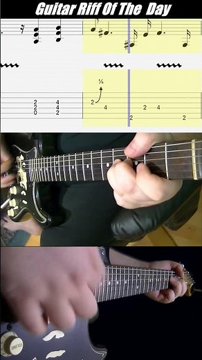 Guitar Tab Mistreated by Deep Purple #guitarriff #riffoftheday #guitartabs #deeppurple