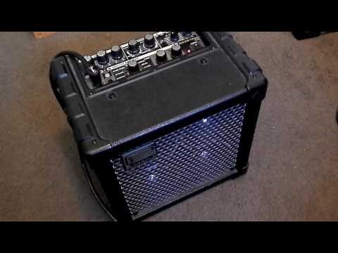 Roland Micro Cube RX demo. Great sounds and lots of features