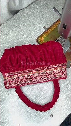 Simple handbag making method, learn it and try it #sewing machine daily