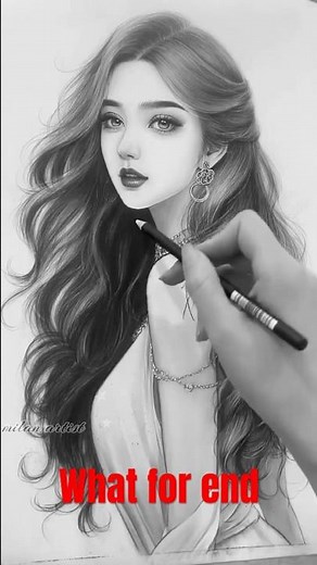 How to Draw a Cute Anime Girl ✨ | Easy Step-by-Step Tutorial for Beginners! #viralvideo #drawing