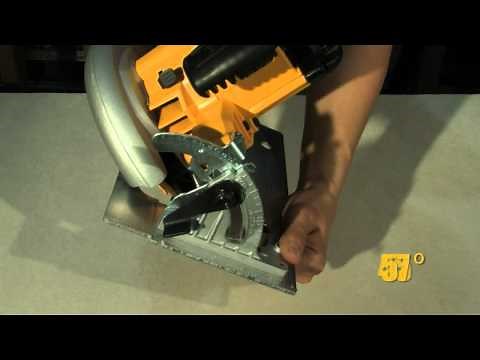 DEWALT Circular Saw - Depth of Cut (DWE575)