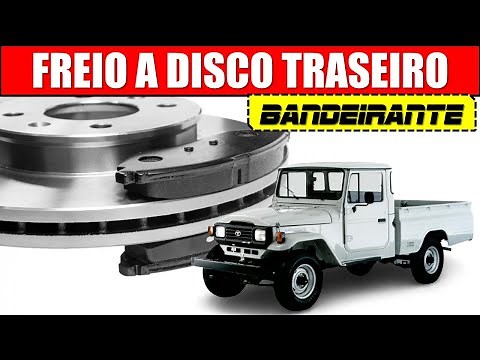 EP. 679 // Toyota BANDEIRANTE How to INSTALL REAR DISC BRAKES and Differential Replacement Inspec...