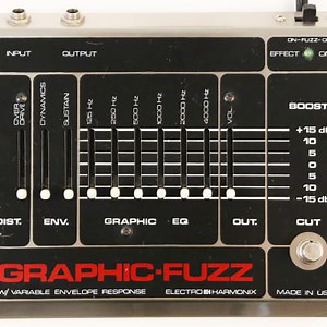 Electro-Harmonix Graphic Fuzz EQ / Distortion / Sustainer | Reverb