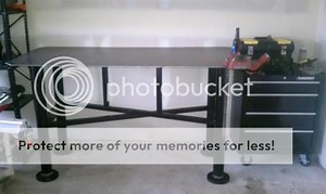 Built me a new work bench.