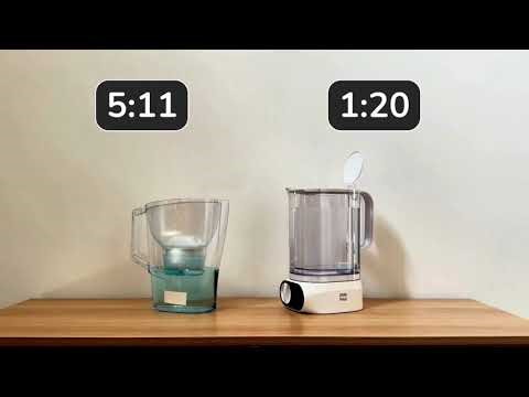 How does The Nano compare to gravity fed filters?