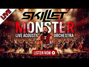 Skillet - "Monster" LIVE Acoustic Orchestra track (Live performance from Denver, CO)