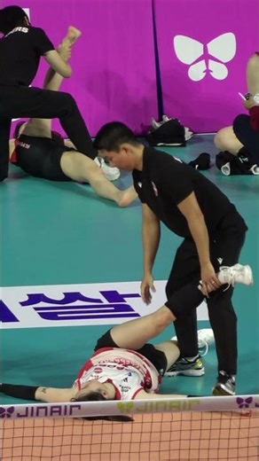 올해 최고의 인기 쇼츠 비디오 도전 배구선수 스트레칭 숏폼