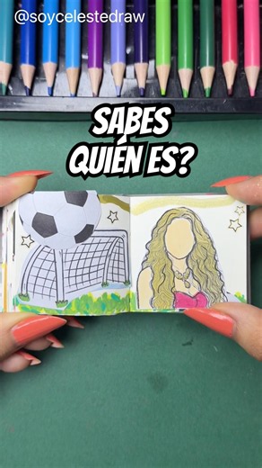 Drawing creators in a miniature notebook ⚽️#drawing #art #art