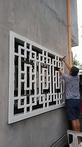 Window grills, Another security in your house #fbreelsfypシ゚ #metalwork #handmade #homedecor #HomeImprovement #diytools | Guilord Trinidad Sanchez