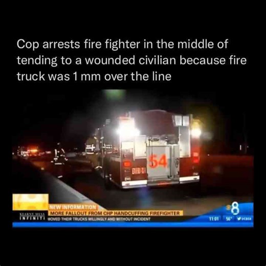 You Won't Believe Why This Cop Arrested This Firefighter