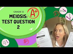 GET an A+ in EXAMS!! (EASY) | How to answer | Meiosis Q- 2