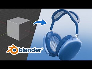 Modelling Practice in Blender 10 | Airpod Max