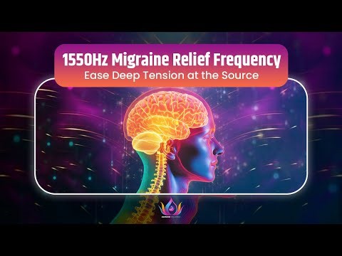 1550Hz MIGRAINE RELIEF FREQUENCY 🧠 | Ease Head Pressure, Neural Overload & Deep Tension INSTANTLY