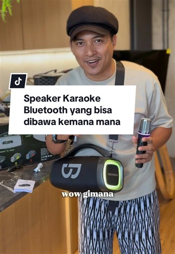 Speaker Karaoke Bluetooth yang bisa dibawa kemana mana #speakerbluetooth #speakerkaraoke #speaker #speakergoojodoq #goojodoq