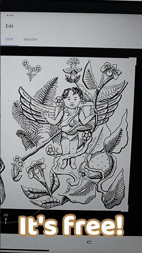 quickly and easily vectorize your drawings with Adobe Capture #shorts