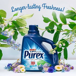62K views · 169 reactions | Give your clothes the long-lasting scent of Purex® Mountain Breeze®. 1 wash = 30 days of freshness! | Purex | Facebook