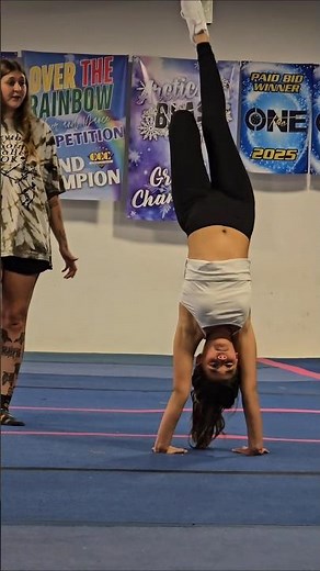 Struggling Through a Crazy Combo: Front Walkover → Cartwheel → Back Walkover!