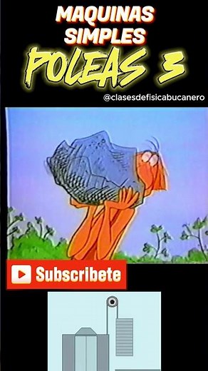 MAQUINAS SIMPLES POLEAS 3 #fisica #physics #mecanica #mechanicalengineering #mécanique #humor #force