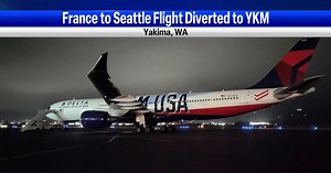 International flight to Seattle safely diverted to Yakima due to weather