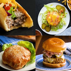 617K views · 4.2K reactions | 5 juicy burgers you can't find at the drive-thru.  | Tastemade | Facebook