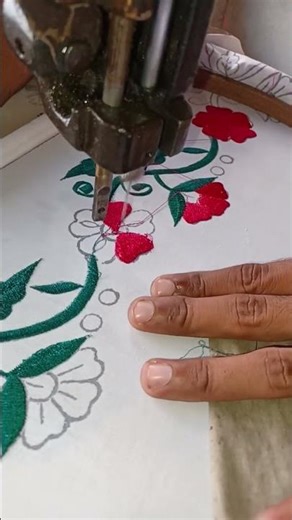 Embroidery Machine Secrets | Create Beautiful Designs Fast! #Shorts