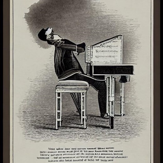 The Human Piano: An Eerie Spectacle of the 19th Century