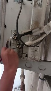 LG split AC dismantle and installation done #actechnician #hvactechnician #hvaclife #trendingshorts