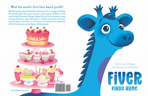 Fiver Children's Book Series | Blue Dwarf Giraffe
