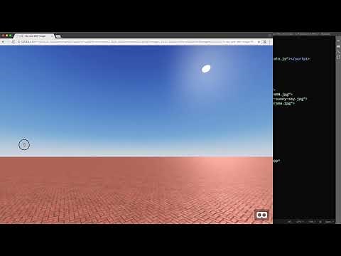 Sky And 360° Image (A-Frame Tutorial - WebVR)