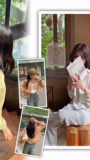 Creative Slide Frame Photos Collage Template