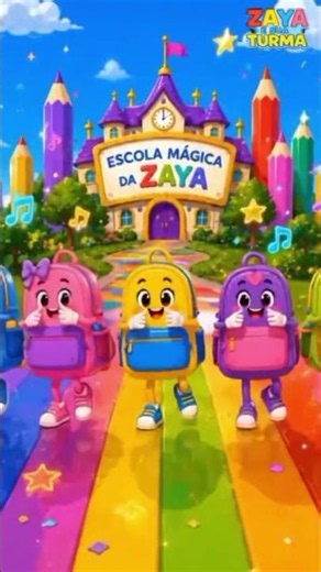 HORA DA ESCOLA com a Zaya e Sua Turma! 📚✨ Aprender Nunca Foi Tão Divertido!