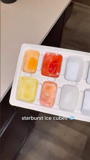 starburst ice cubes 🧊 ‪@starburst‬ #bestcandy #starburst