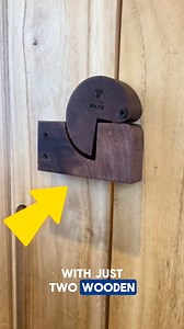4.4M views · 31K reactions | Three Types of Wooden Door Lock Designs...
