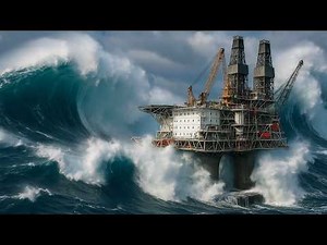 Inside the $40B Oil Rigs Built to Survive Earthquakes, Icebergs & Hurricanes