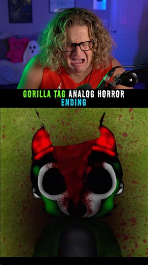 Gorilla tag (Analog Horror) #scary #horror #gorillatag #fyp #analoghorror