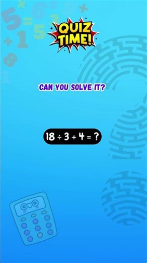 Can You Solve This? 🔥 99% FAIL This Fast Math Quiz! #shorts #quiz