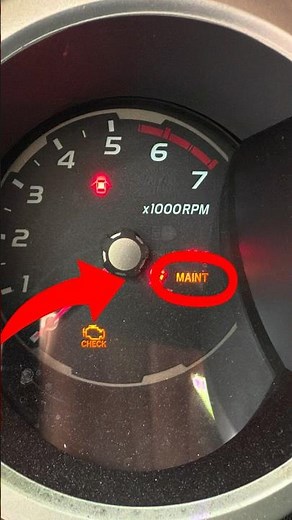 Reset Maintenance Light on 2003-2009 4th gen Toyota 4Runner