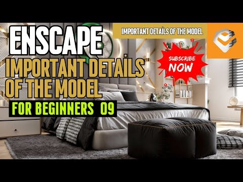 Enscape Interior Render - Important Details of the Model 09
