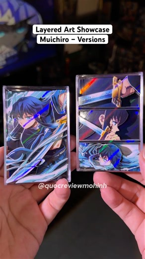 Layered Paper Art Showcase: Muichiro Tokito - Multiple Versions