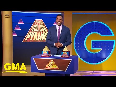 Michael Strahan hosts game of 'Pyramid' on ‘GMA’ | GMA