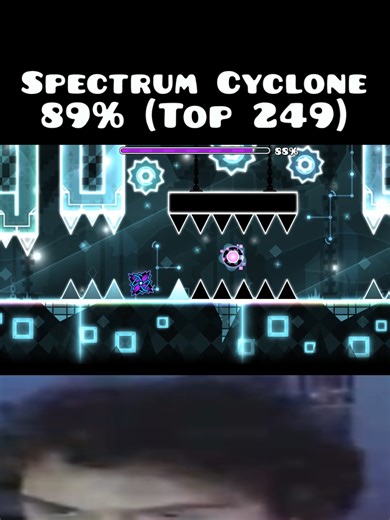 Superando el cubo final en Spectrum Cyclone