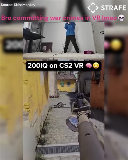 Strafe Esports on Instagram: "CS2 VR is actually 200IQ #csgo #cs2 #eSportsNews"