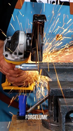 DIY metal work 🔥 from raw metal to art #hack #shorts