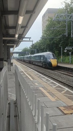 British Rail Class 802 at speed. UK high-speed train
