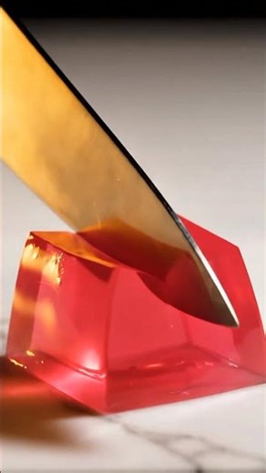 Knife Cutting A Cube Asmr Satisfying #shortvideo #baby #viralvideo #coolvideo #youtubealternative