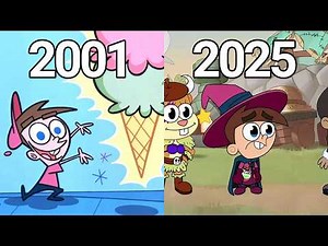 Evolution of Fairly Oddparents Games (2001-2025)