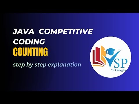 Counting Coding Question in Java | Placement Logic Problem