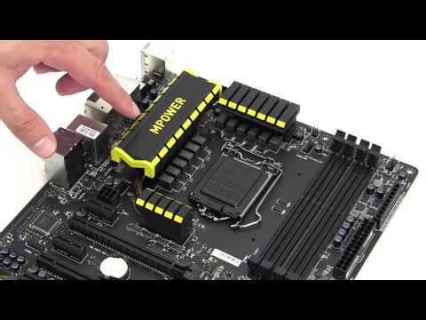 MSI Z97 MPower Motherboard Unboxing & Overview