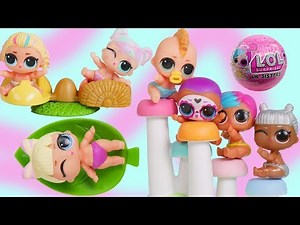 Barbie Girl Babysits LOL Surprise Baby Dolls at Custom Tree House