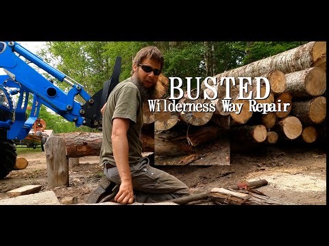 Portable Sawmill Log Deck Overload